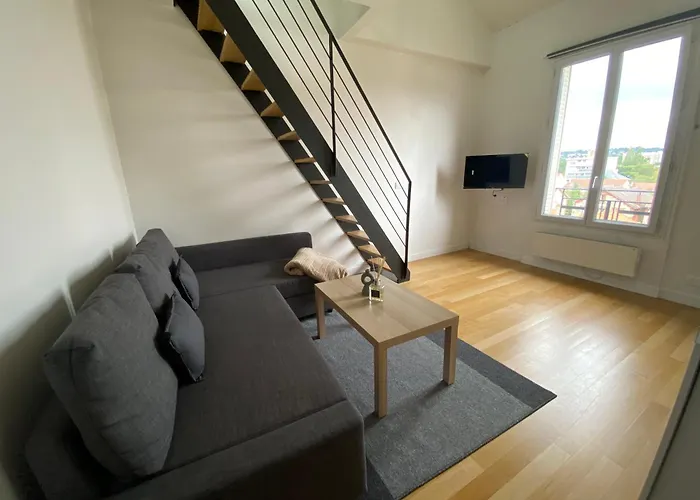 Duplex Moderne Luxe-20 Min De Paris
